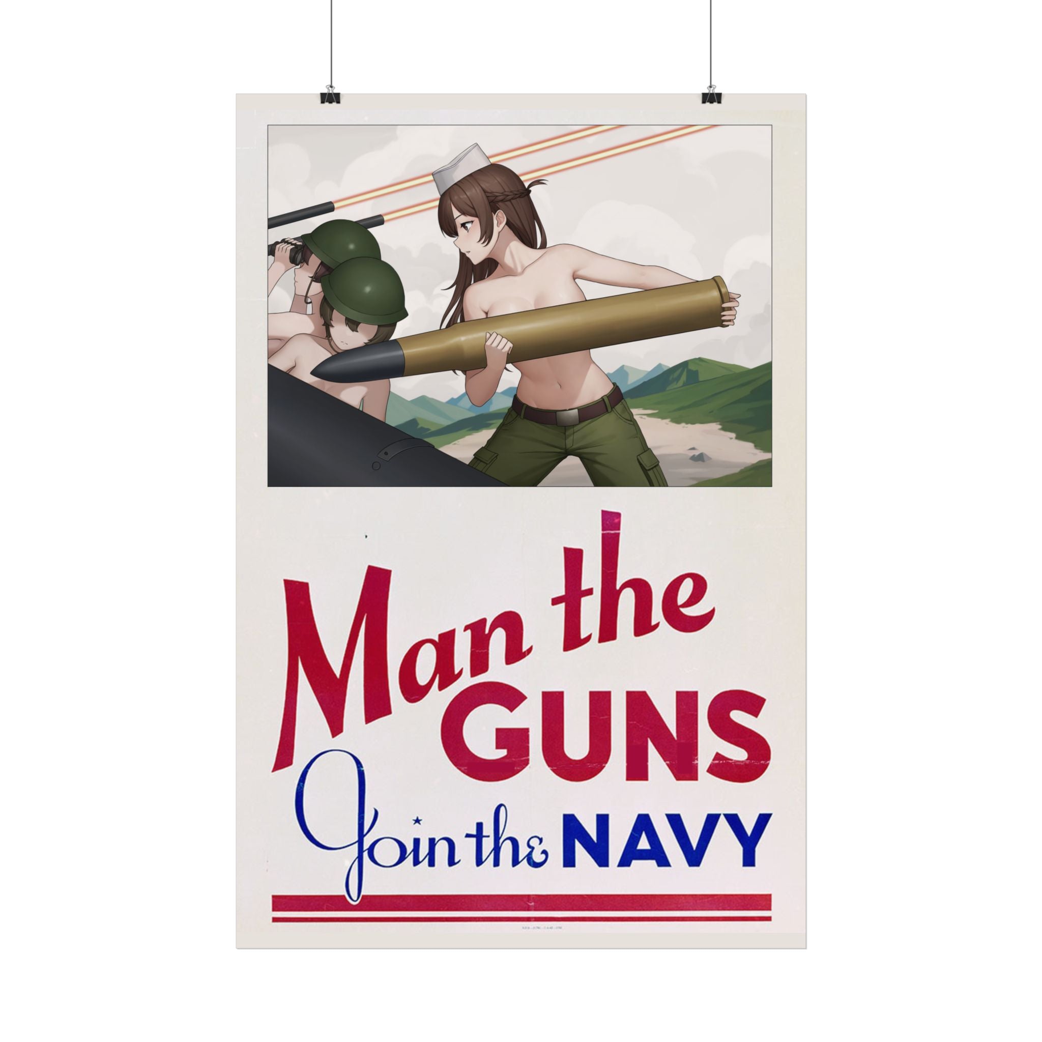 Man the Guns Poster